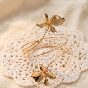 Adjustable Flower Armcuff