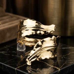 Aurora Sculpted Statement Cuff
