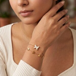 Butterfly Charm Bracelet