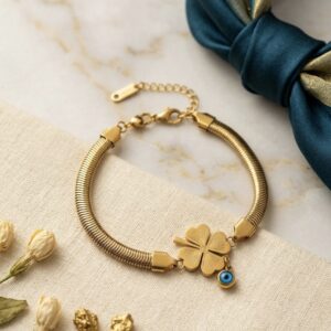 Evil Eye Clover Elegance 🧿✨