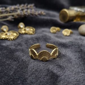 Celeste Crown Statement Ring