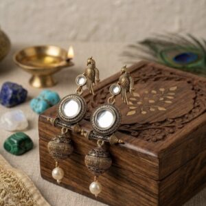 Sunehri Pakshi Jhumka