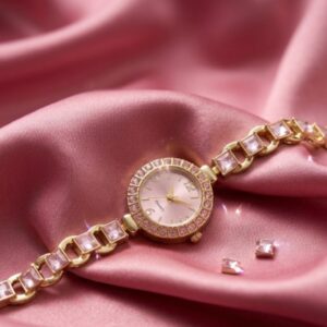 Blush Crystal Elegance Watch