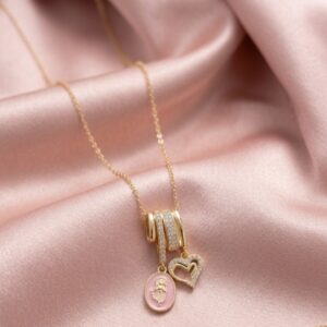 Lucky Heart Charm Necklace