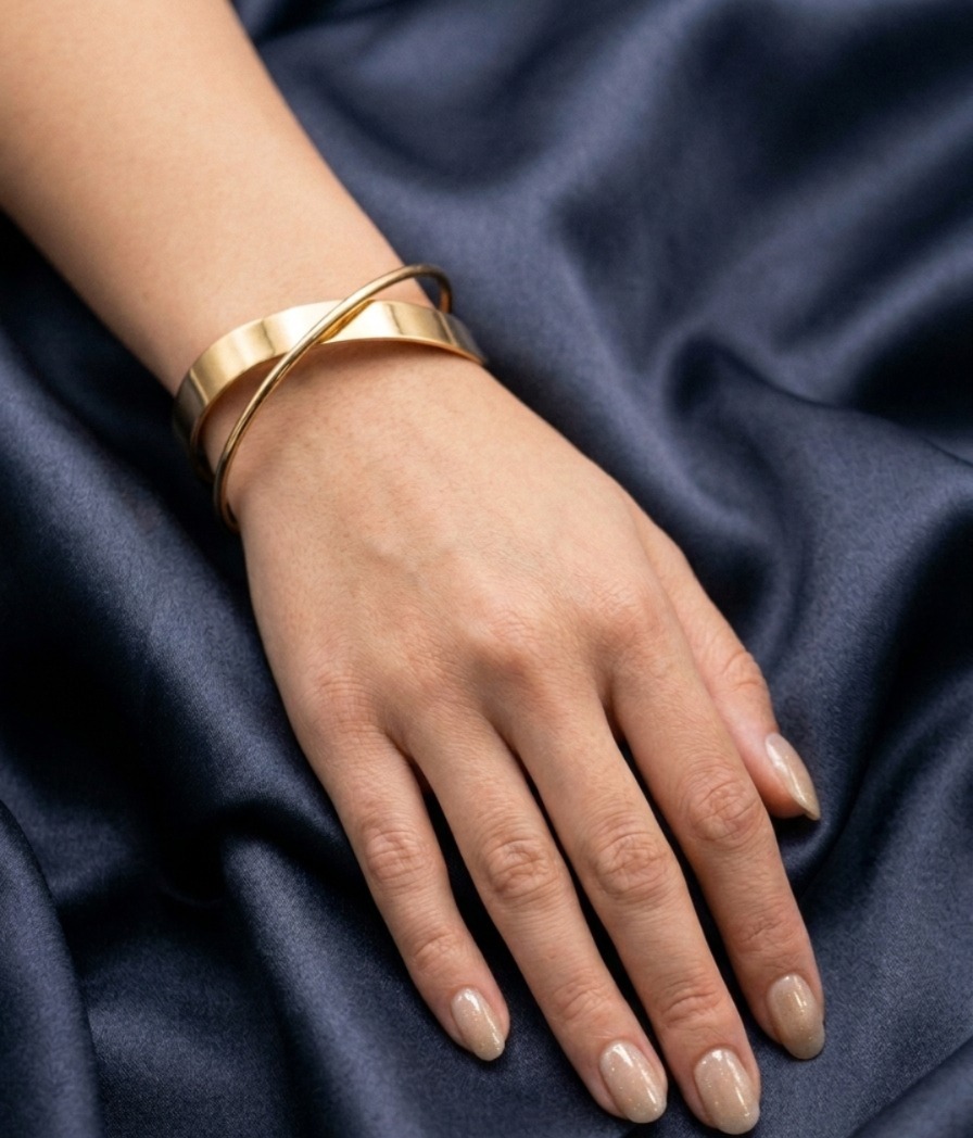 Open Cuff Bracelet for Women - Image 2