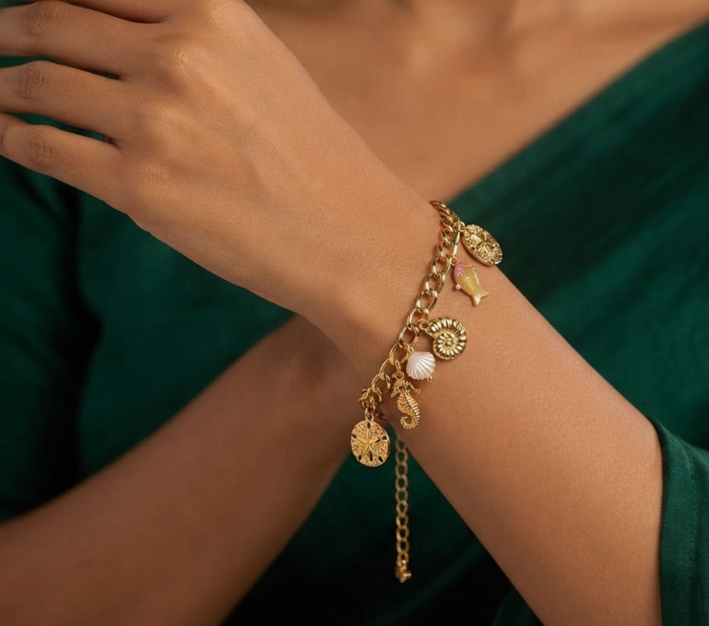 Ocean Treasure Charm Bracelet - Image 2