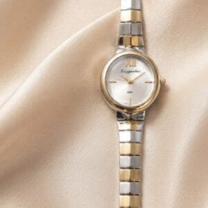 Classic Two-Tone Minimalist Women's Watch